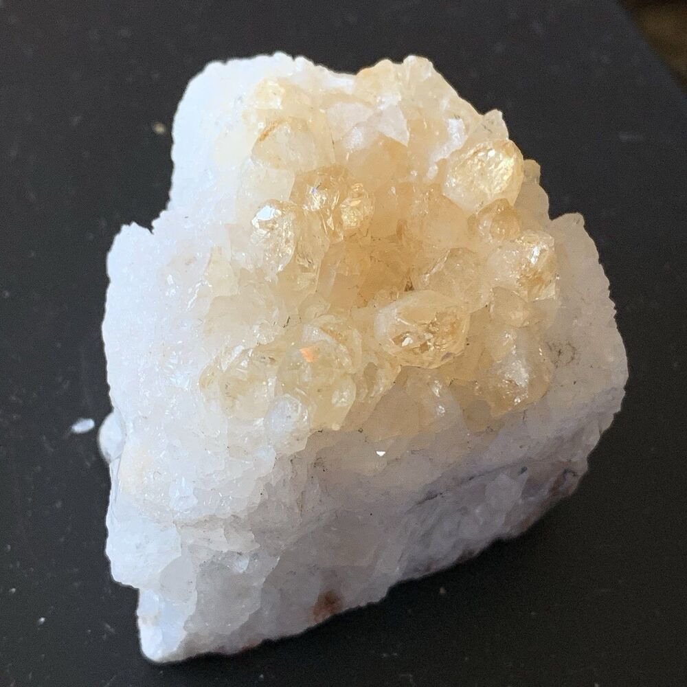 CITRINE ROUGH GEM YELLOW GEMSTONE GENUINE NATURAL UNCUT RAW CRYSTALS LARGE .7lb